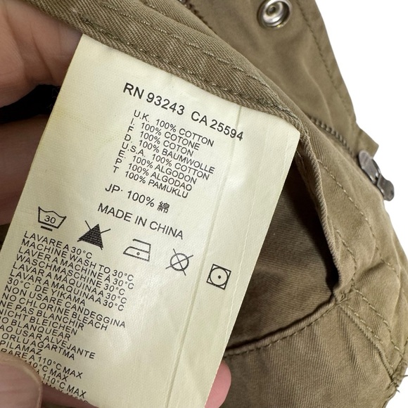 Diesel Overboard Seajet Crew Crosswave Racer Jacket 
Military Green Size S - Picture 5 of 12